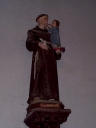 Statue, socle (petite nature) : saint Antoine de Padoue