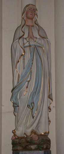 Statue sur culot : Vierge, dite Notre-Dame de Lourdes