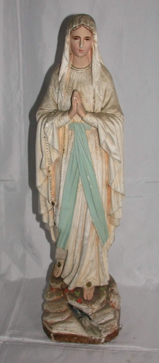 Statuette 2 : Vierge, dite Notre-Dame de Lourdes