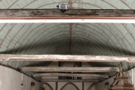 Décor de charpente : 7 entraits et lambris de couvrement