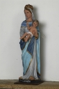 Statue de procession : Vierge à l'Enfant, dite Notre Dame de Locmaria