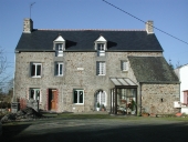 Ancienne ferme, la Noë Caron (Tressé fusionnée en Mesnil-Roc'h en 2019)