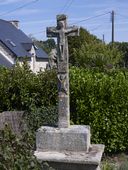 Croix de chemin 1, la Touche Carné (Le Roc-Saint-André fusionnée en Val d'Oust en 2016)