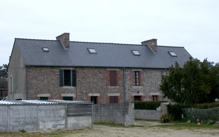 Logements d'ouvriers des carrières de grès rose de Fréhel : logements de carriers n° 6, rue de Hareng, la Carquois (Fréhel)