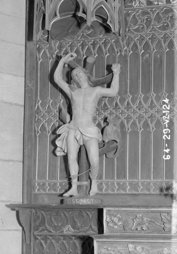 Statue : Saint Sébastien