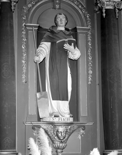 Statue (2) : saint Fiacre, saint Patern