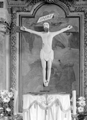 Croix : Christ en croix (Locmalo)