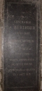 Dalle funéraire de l'abbé Alphonse Berthier