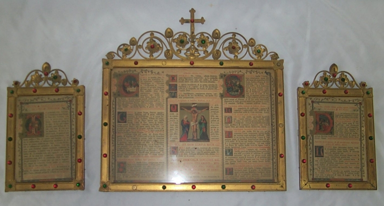 Ensemble 1 de 3 canons d'autel (Guipry fusionnée en Guipry-Messac en 2016)