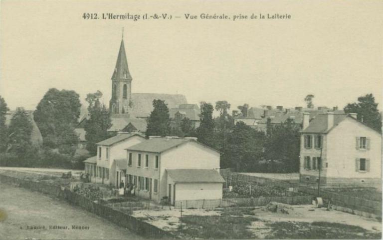 La cité ouvrière de la laiterie de L'Hermitage (L'Hermitage)