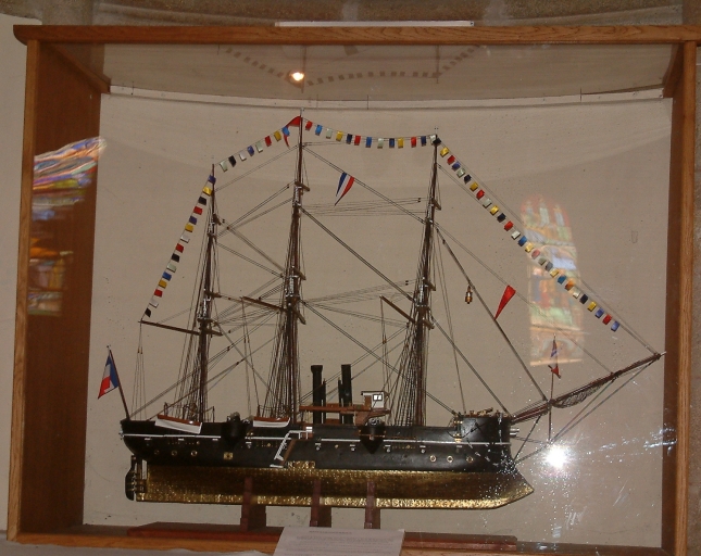 Maquette ex-voto de bateau