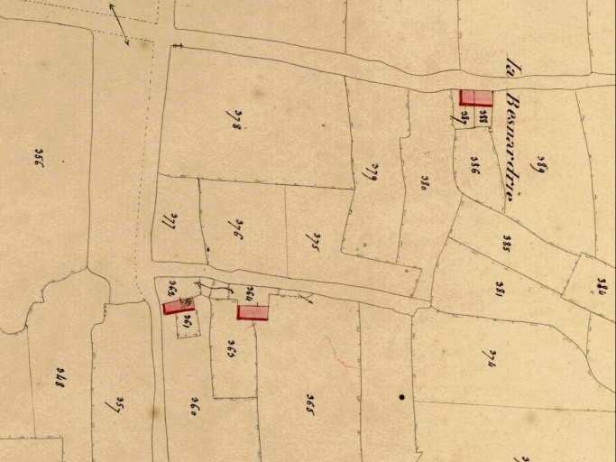 Écart, la Bénardie (Talensac)