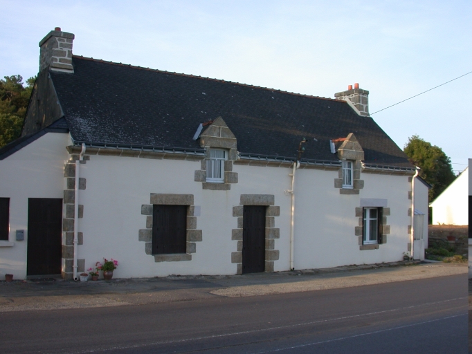 Les maisons et fermes repérées sur la commune de Baud