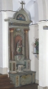 Ensemble de l'autel de saint Joseph : autel, tabernacle, retable