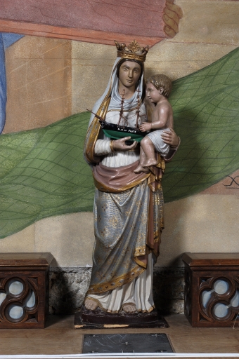Statue de la Vierge à l'Enfant : Notre-Dame des Flots