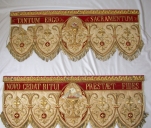 Garniture de dais de procession