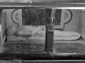 Statues (2) (gisants) : Guy d'Epinay, Louise de Goulaine, ancienne collégiale, actuellement église Sainte-Marie-Madeleine (Champeaux)