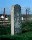 Borne routière, la Croix Rouge (Bréal-sous-Vitré)