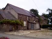 Alignement de maisons, la Robinais (Saint-Malo-de-Phily)