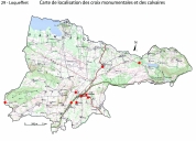 Les croix monumentales et calvaires de Loqueffret