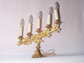 Paire 1 de chandeliers d'autel