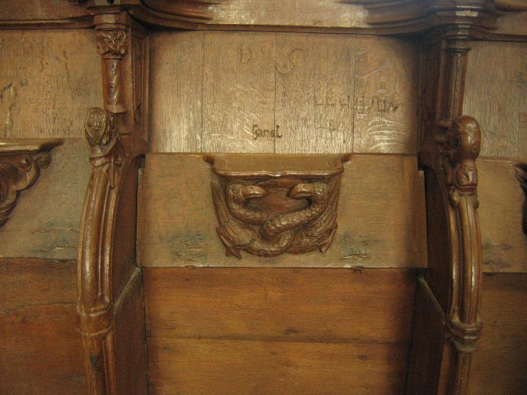 Cathédrale Saint-Tugdual : stalle 41