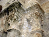 Les chapiteaux de l'église Notre-Dame de Daoulas