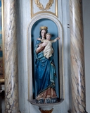 Statue (petite nature) : Vierge à l'Enfant