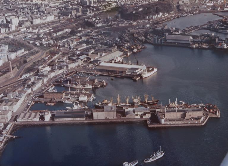 Le port de Brest (Brest)