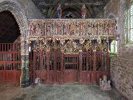 Jubé de la chapelle Notre-Dame de Kerfons (Ploubezre)