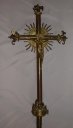 Croix de procession 1 et sa hampe