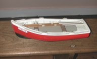 Maquette : canot de pêche, annexe de sardinier
