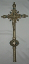 Ensemble de 2 croix de procession