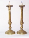 Paire de chandeliers d'acolyte