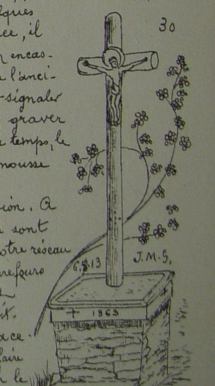 Croix de chemin, dite Croix des Cormiers (Saint-Martin-sur-Oust)