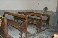 Ensemble de 5 bancs de fidèles