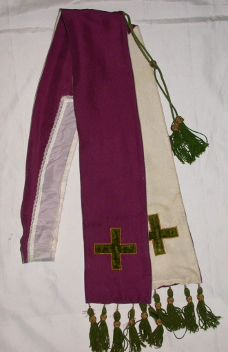 Étole pastorale réversible 1