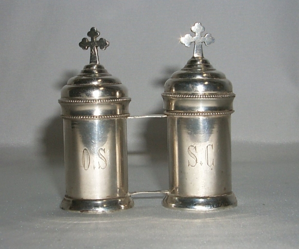 Ensemble 2 de 2 ampoule à huile sainte