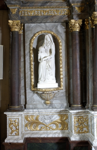 Statue : Education de la Vierge