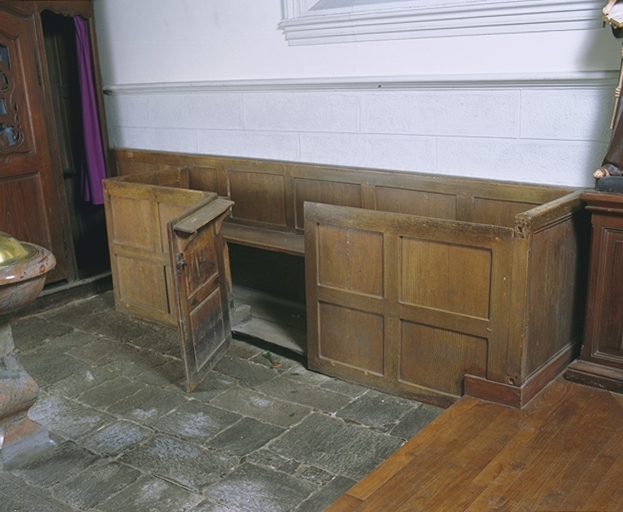 Ensemble de 2 bancs d'oeuvre