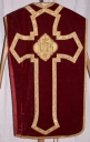 Ornement rouge : chasuble