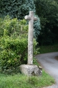 Croix monumentale, route de Kerborgne (Loqueffret)