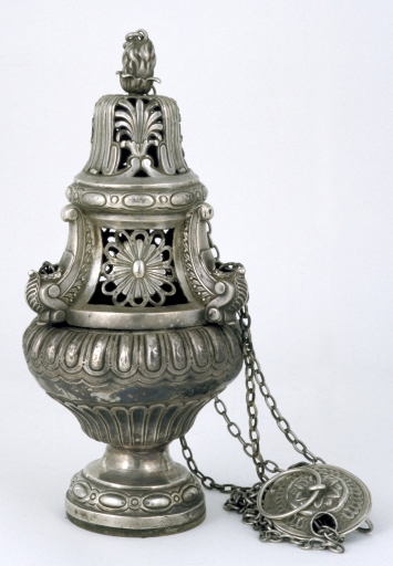 Encensoir, navette à encens (Dolo fusionnée en Jugon-les-Lacs - Commune nouvelle en 2016)