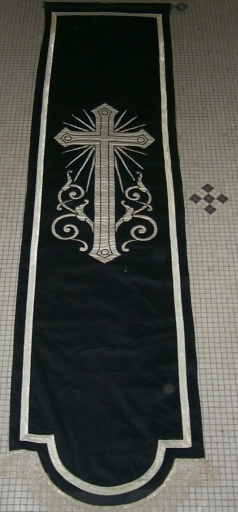 Ensemble de 10 tentures funéraires (Guipry fusionnée en Guipry-Messac en 2016)