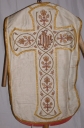 Ornement blanc 2 : chasuble, étole