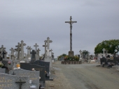 Cimetière, rue de Montfort ; rue de la Brizardais (Bréal-sous-Montfort)