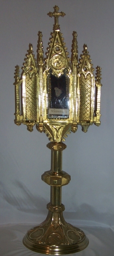 Reliquaire-monstrance de saint Lunaire