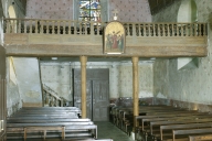 Tribune et garde-corps