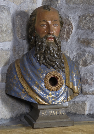 Buste-reliquaire : Saint Paul