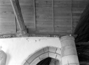 Décor d'architecture : sablières, blochets et poinçons